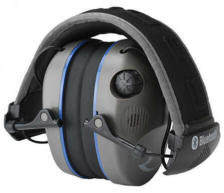 Radians R3700 Bluetooth Quad Electronic Earmuff Pewter/Black Model: R3700EECS