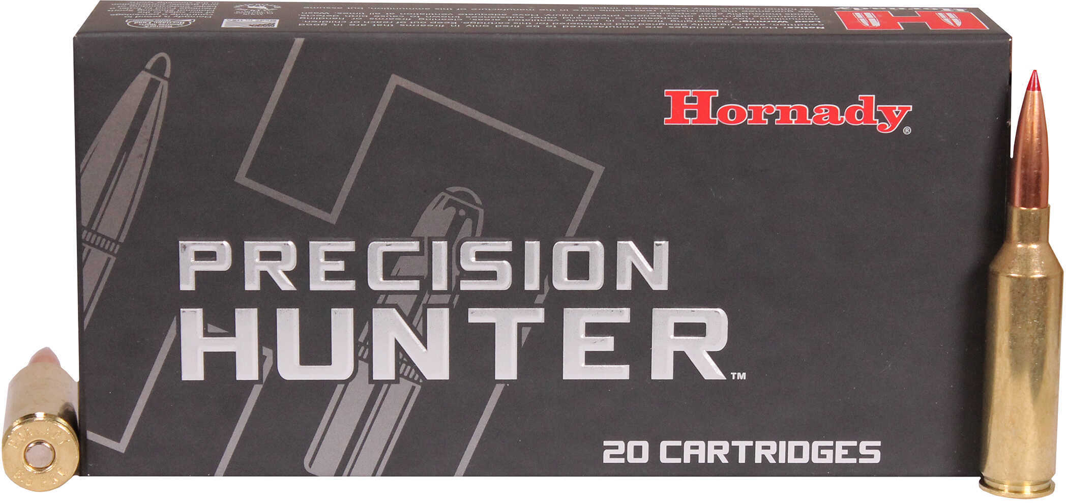 Hornady Precision Hunter Rifle Ammunition 6.5 Prc 143 Gr ELD-X 2960 Fps 20/ct