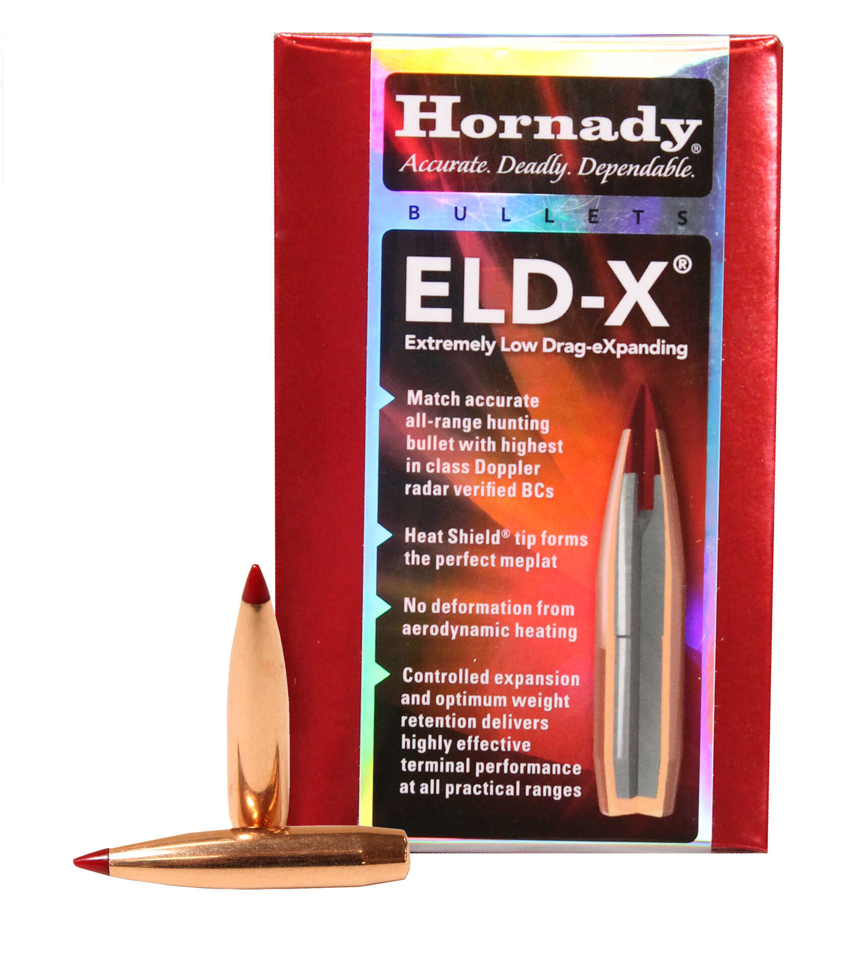 Hornady Bullet ELD-X 338 Cal 338 270 Gr 50Rd/Bx