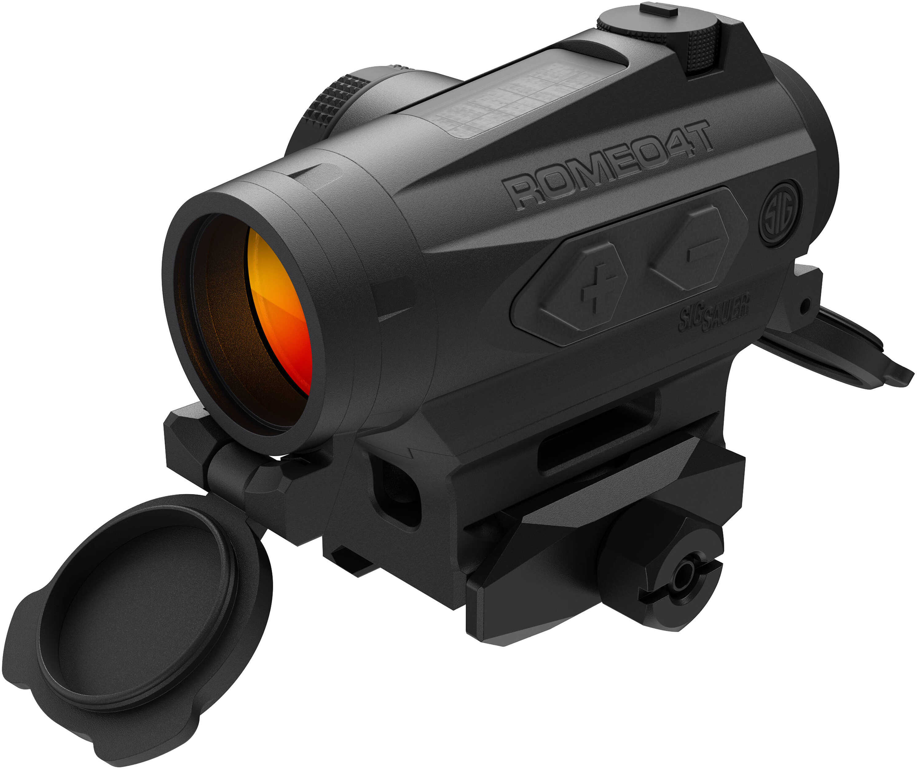 Sig Sauer Romeo4T Tactical Solar PoweRed Red Dot Sight - 1x20mm MOA Ballistic CirclePlex