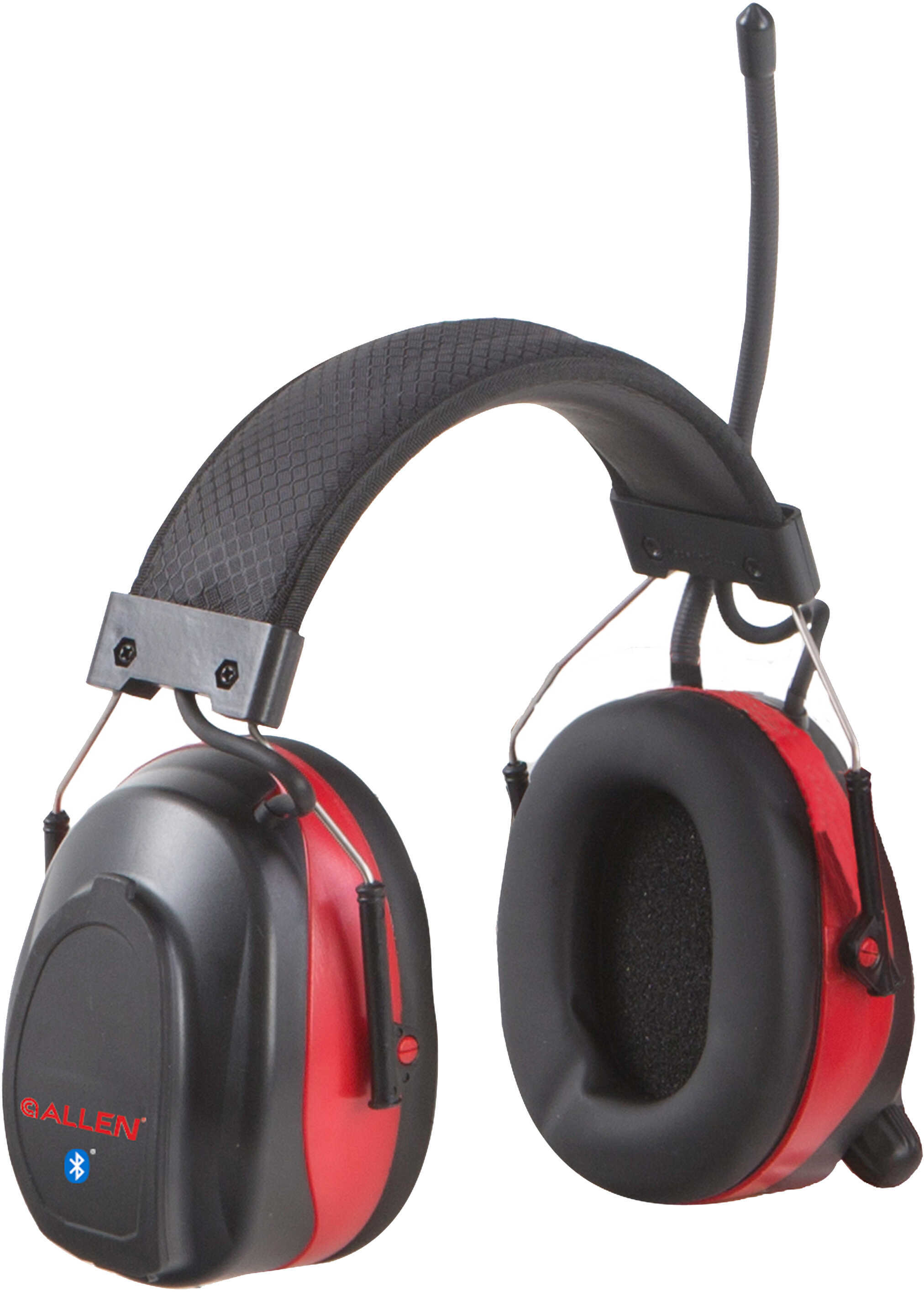 Allen Eshotwave Bluetooth Muff Electronic Hearing Protection Black/Red