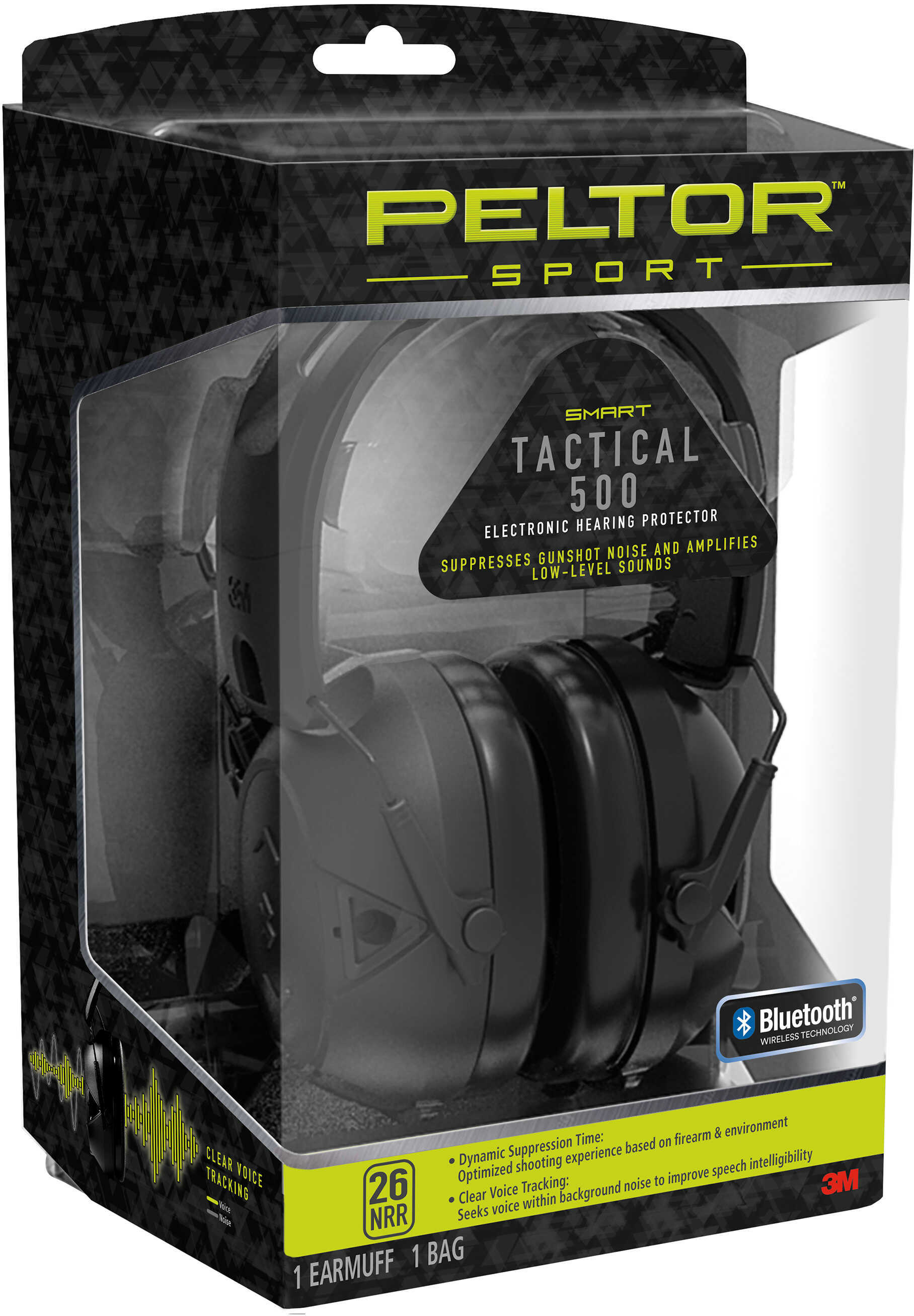 3M Peltor Sport Tactical 500 Electronic Hearing Protection