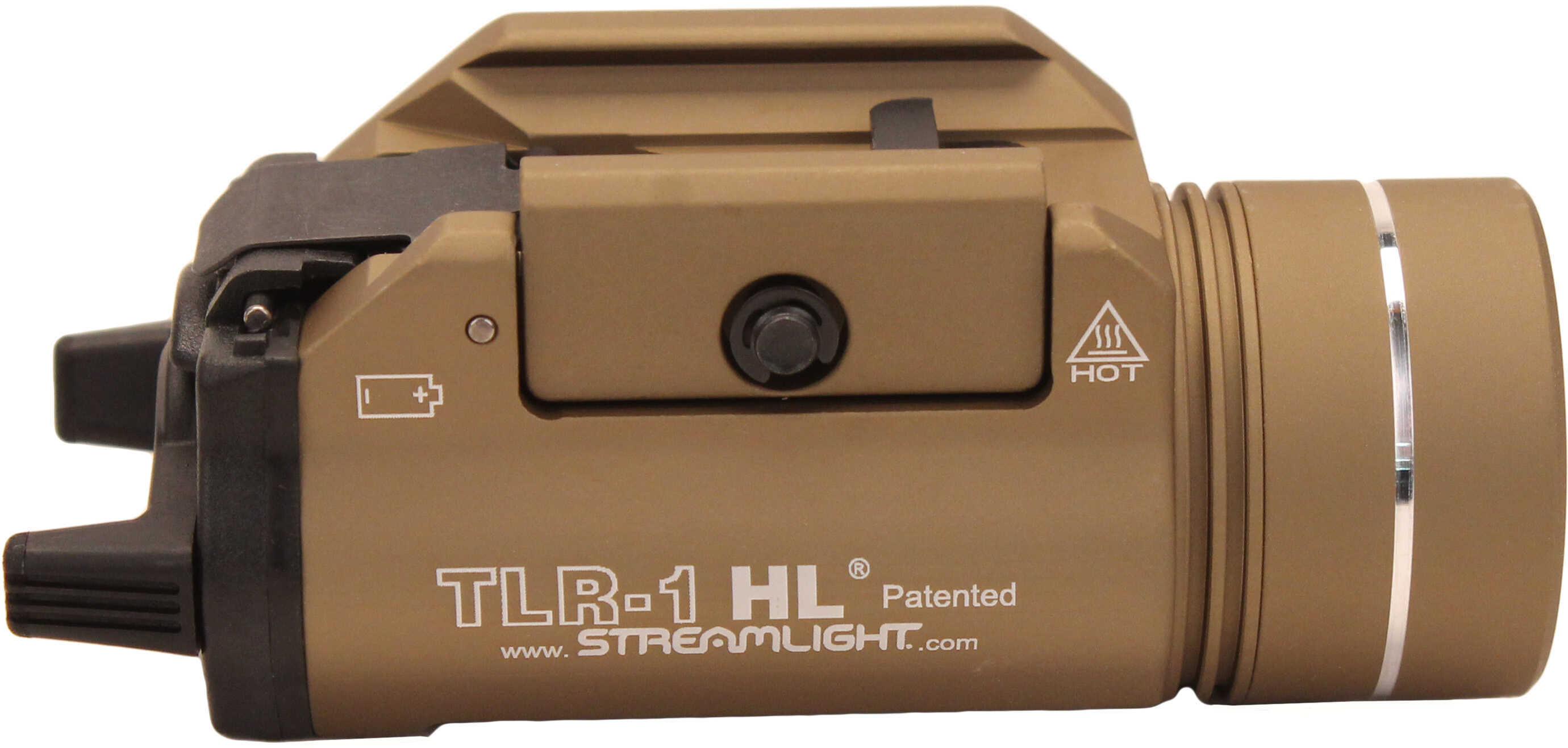 Streamlight TLR-1 HL Weapon Light FDE 1000 Lumens-img-1