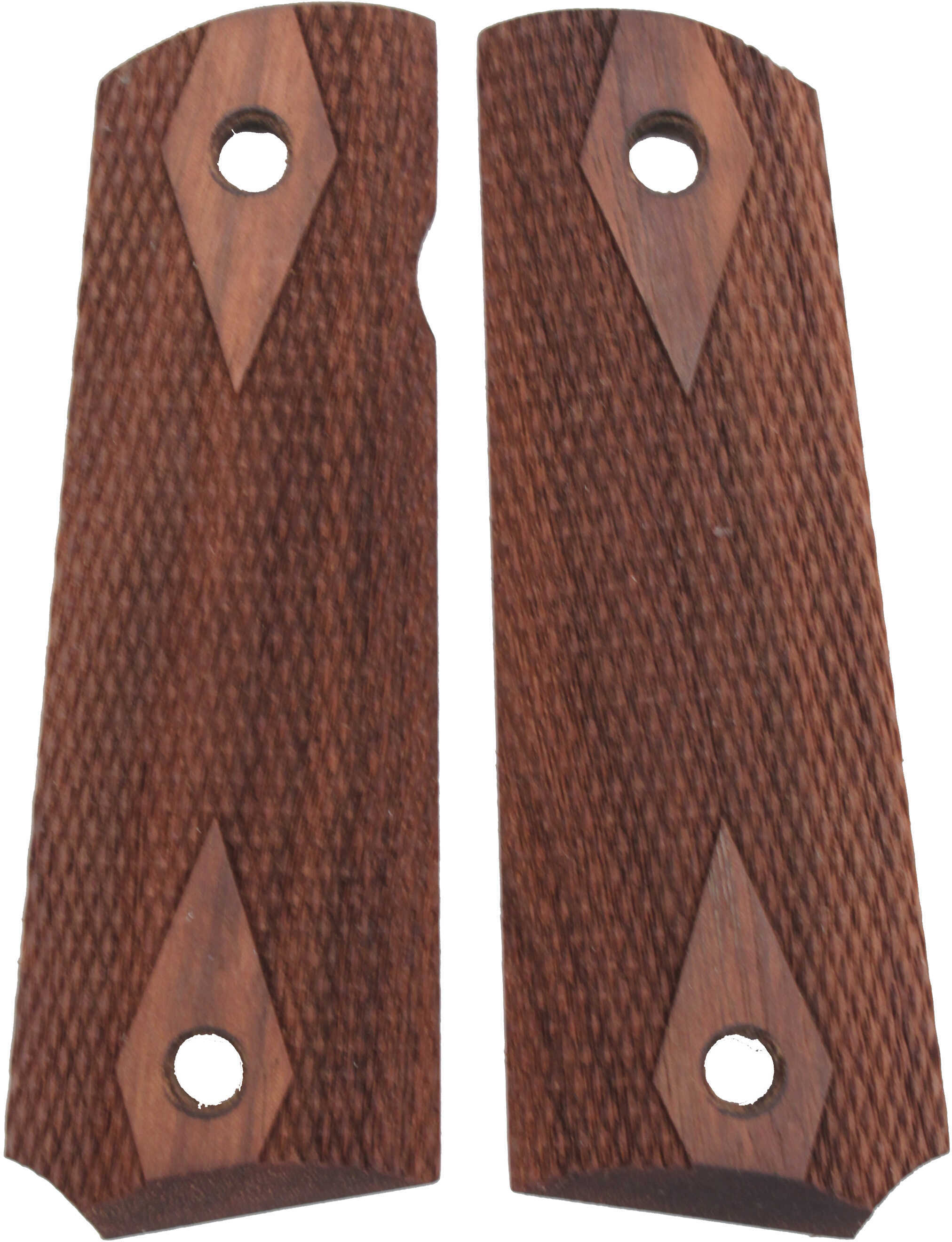 Hog Grips Govt Model Walnut Checkered 16LPI