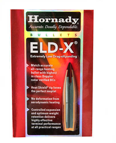 Hornady bullet 7MM 150Gr .284 ELD-X 100/20