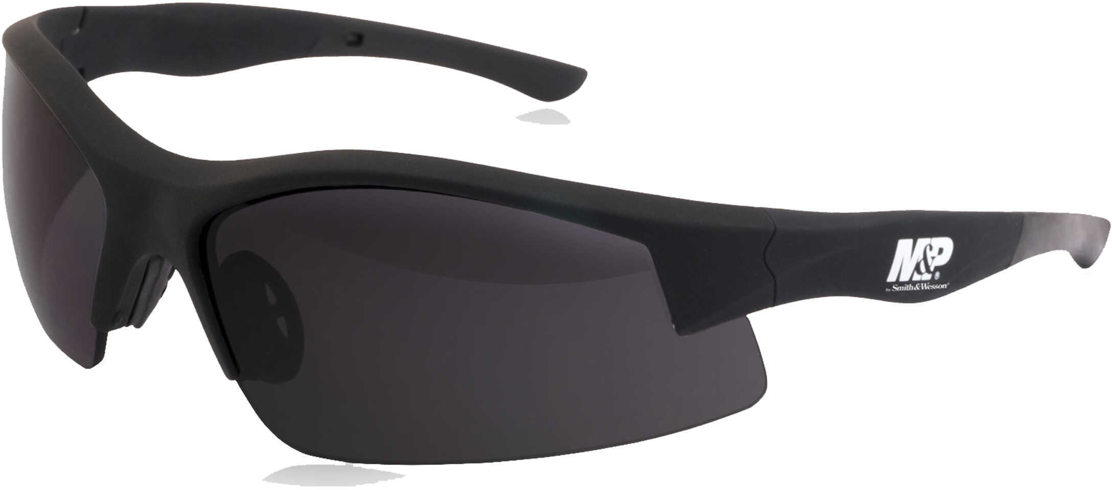 Smith & Wesson M&P Super Cobra Frame Shooting Glasses Black/Smoke