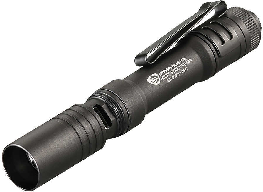 Streamlight Microstream USB Flashlight Black 250 Lumens Model: 66601
