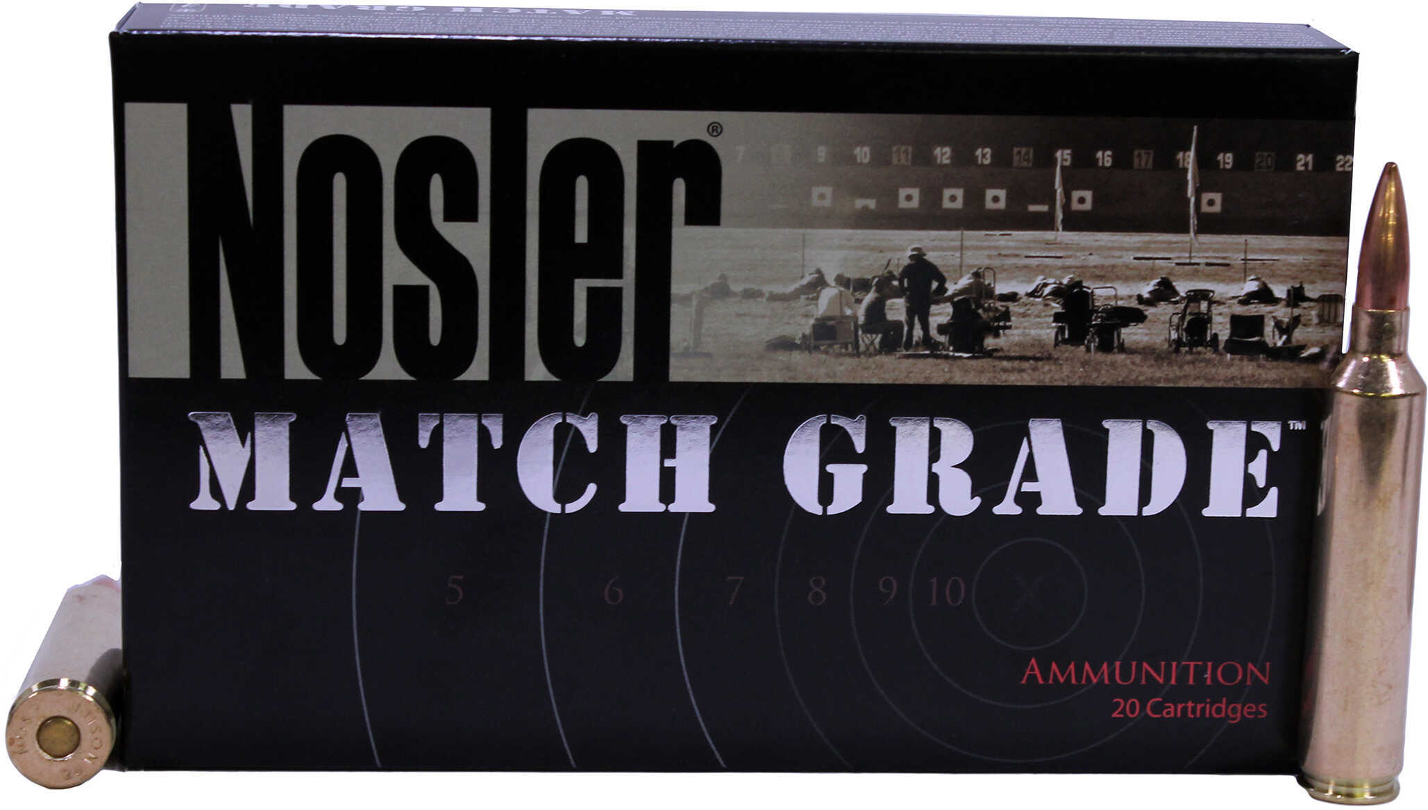 Nosler Match Grade 26 Nosler 140Gr Custom HPBT 20Rd 10Bx/Cs