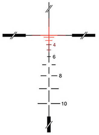 Ta31 ACOG ECOS 4X32MM Dual ILLUM Crosshair 5.56 Reticle With Rm01