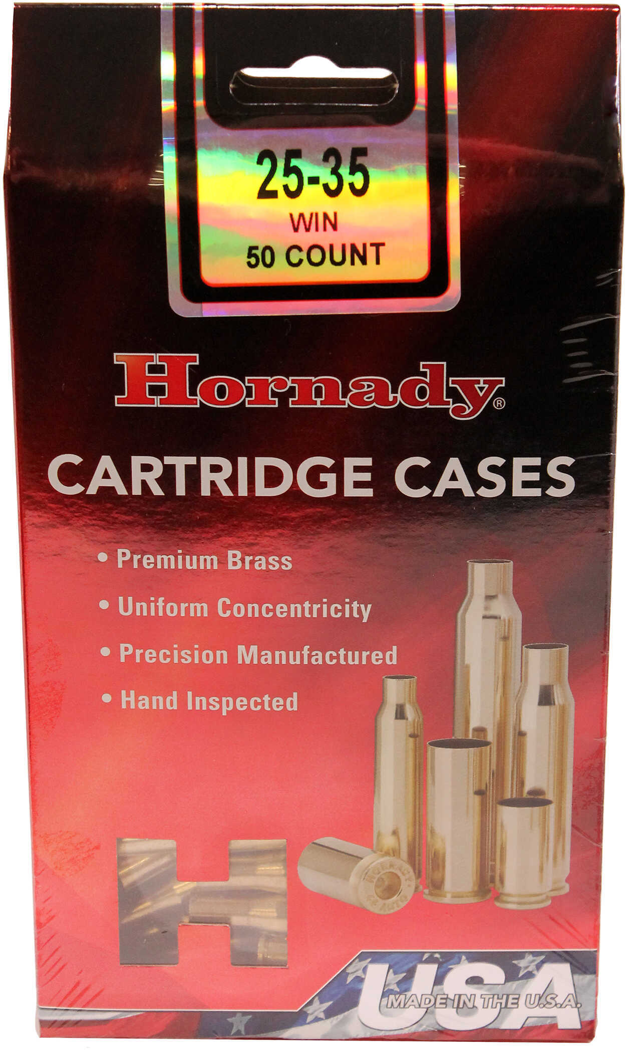 Hornady Brass 25-35 Unprimed 50 Per Box