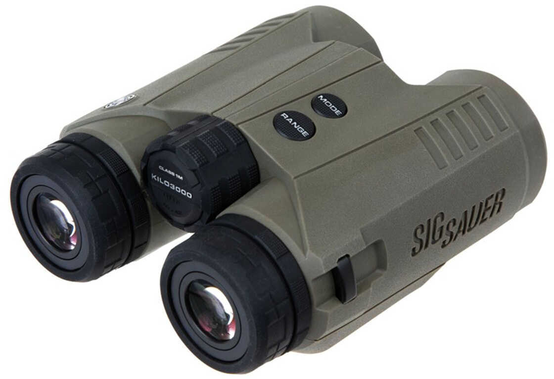 Sig Sauer KILO3000BDX Laser Range Finding Binocular 10x42mm BT ABU ABX Class 3R OD Green