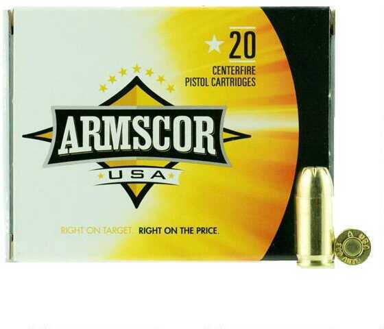 Armscor Handgun Ammunition  .380 ACP 95 Gr JHP 20/ct
