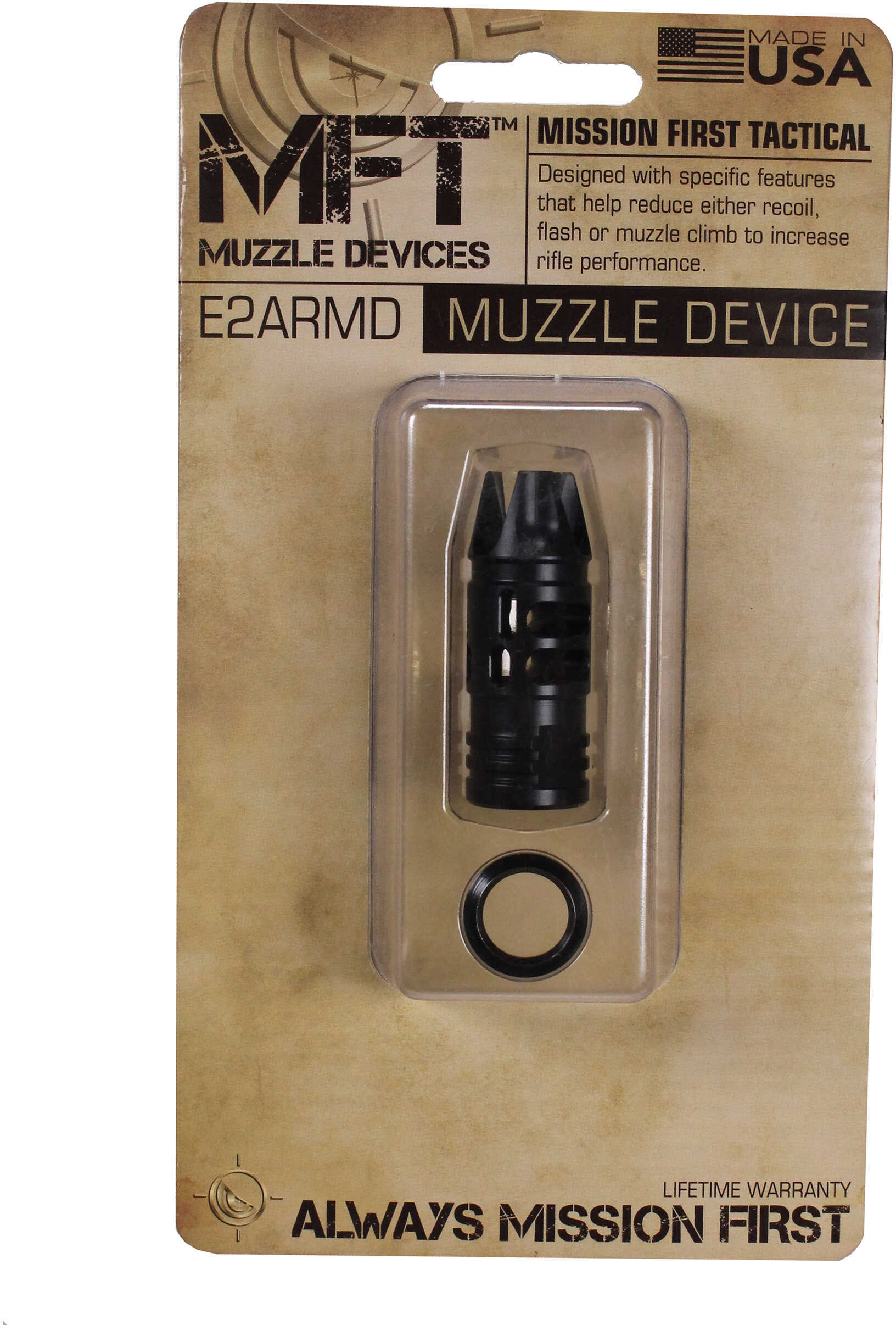 MFT E-VOLV AR15 Muzzle Device 1
