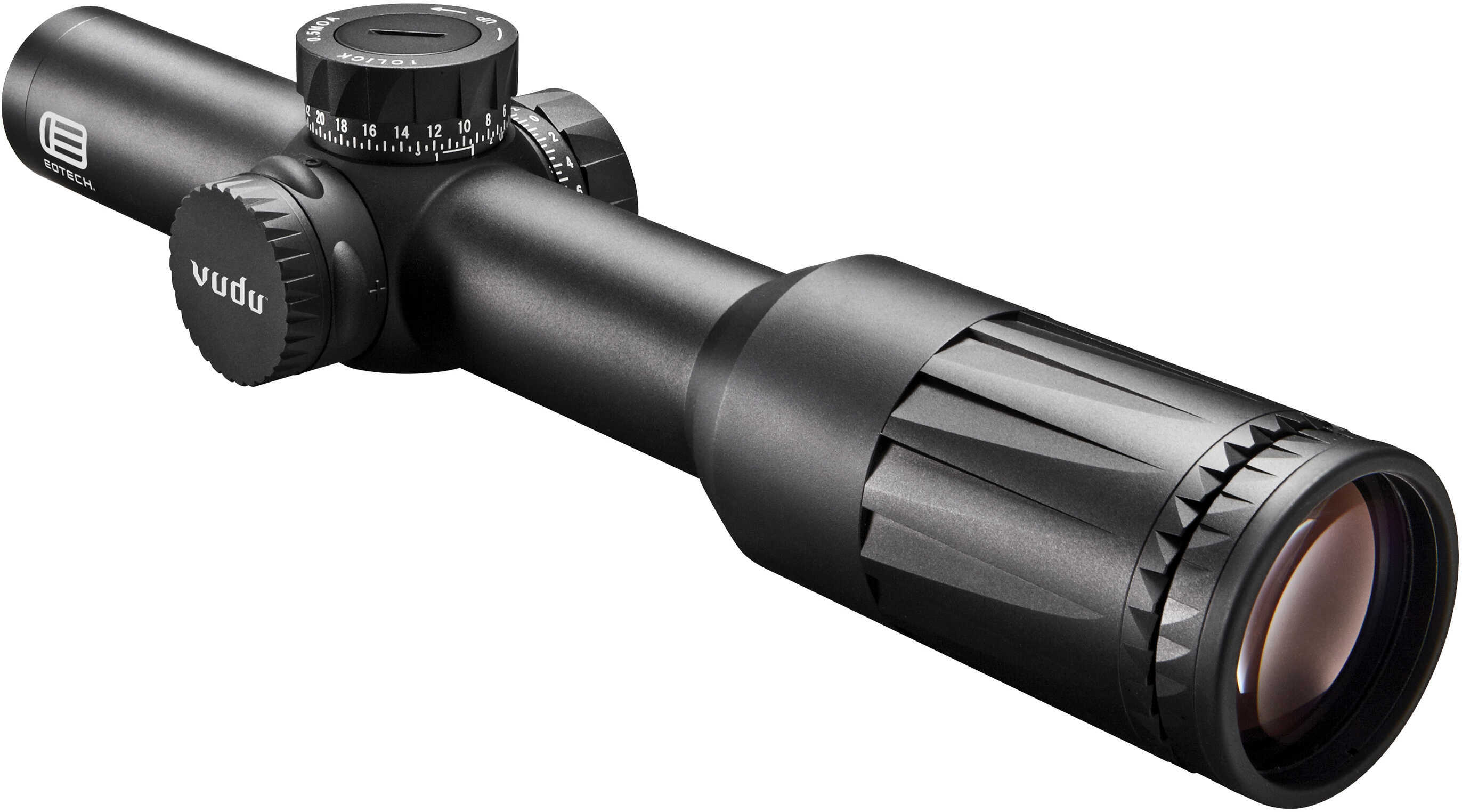 EOTech Vudu Precision Rifle Scope - 1-6x24mm FFP Illuminated SR3 Reticle Black