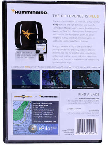 Humminbird LakeMaster Plus - NorthEast States - Version 2