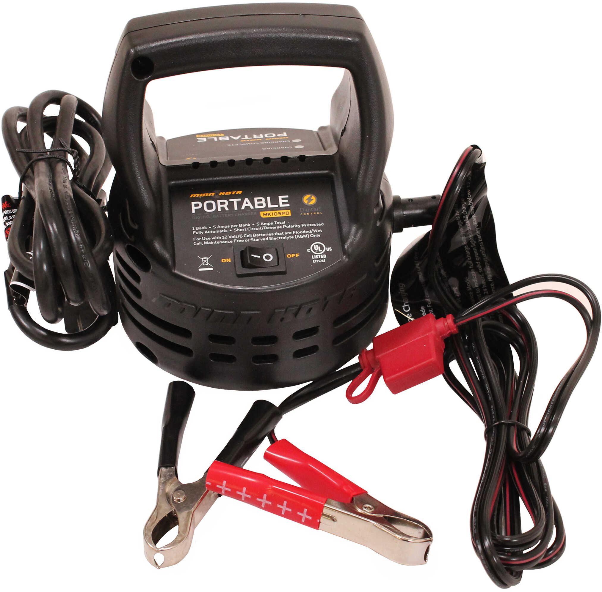 Minn Kota Digital Portable Charger 1 bank x 5 amps