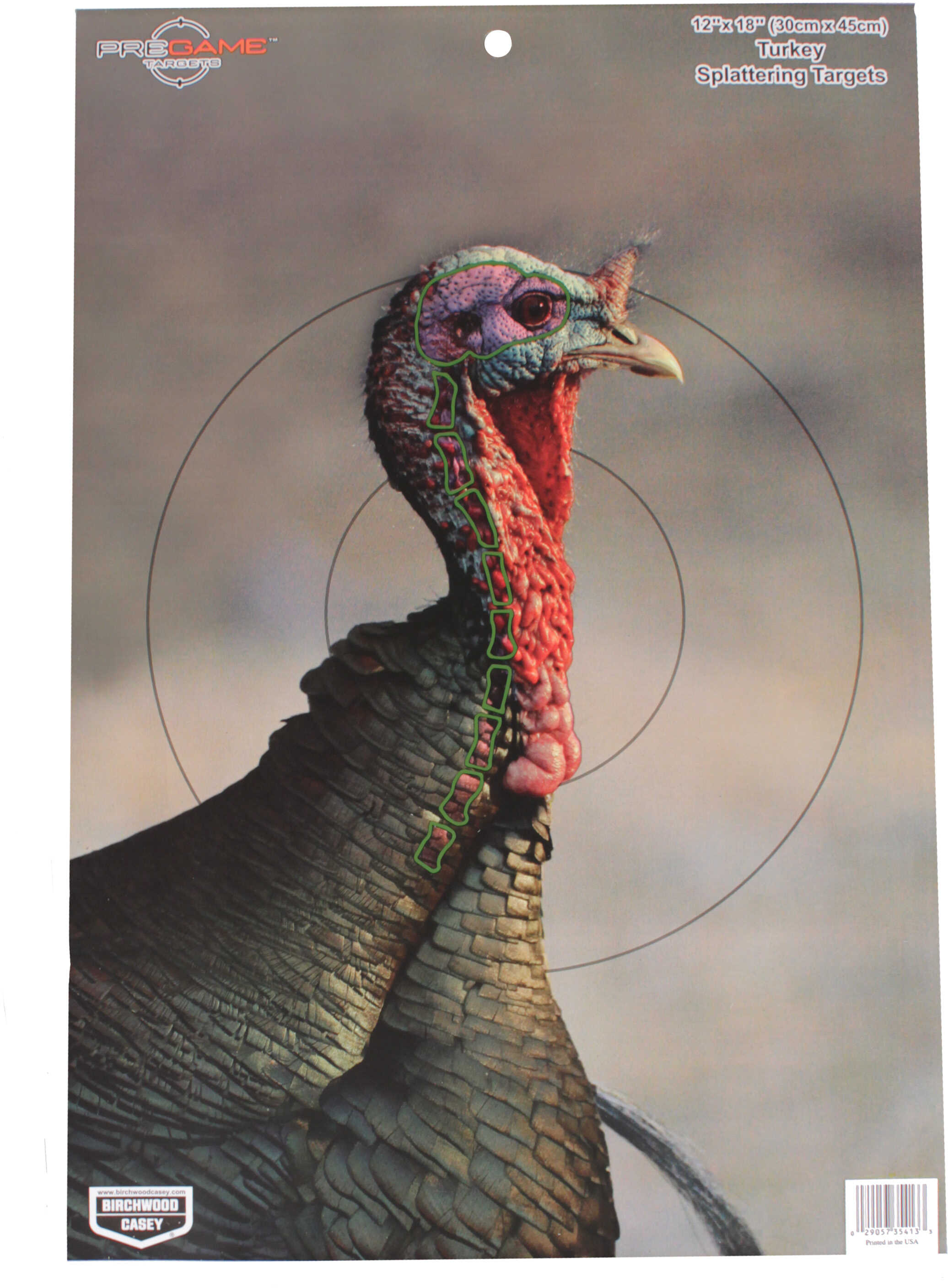 Birchwood Casey Pregame Targets - Turkey 12"x18" 8 Pack