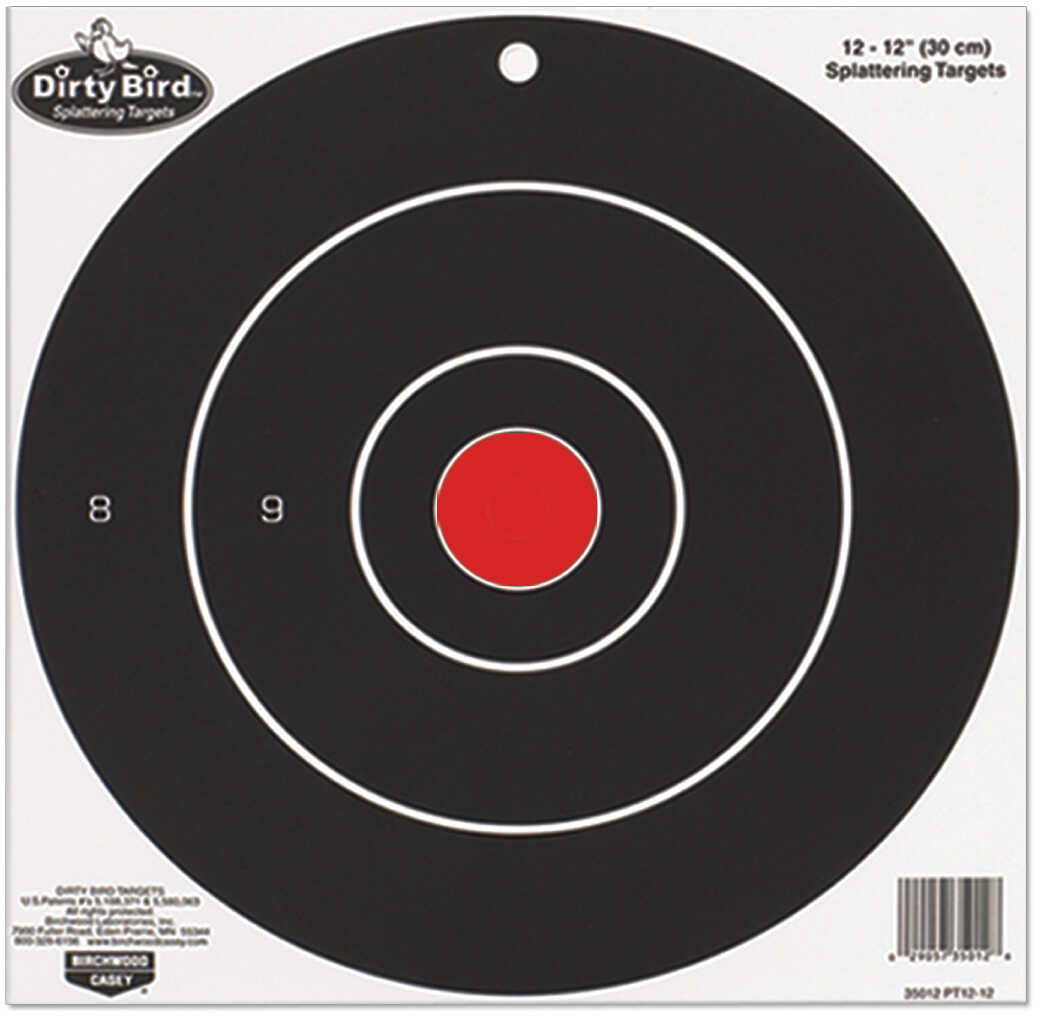 BC DIRTY BIRD 8" BULL'S-EYE 25PK