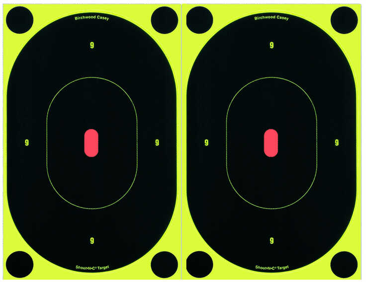 Birchwood Casey Shoot-N-C 7" Silhouette Target