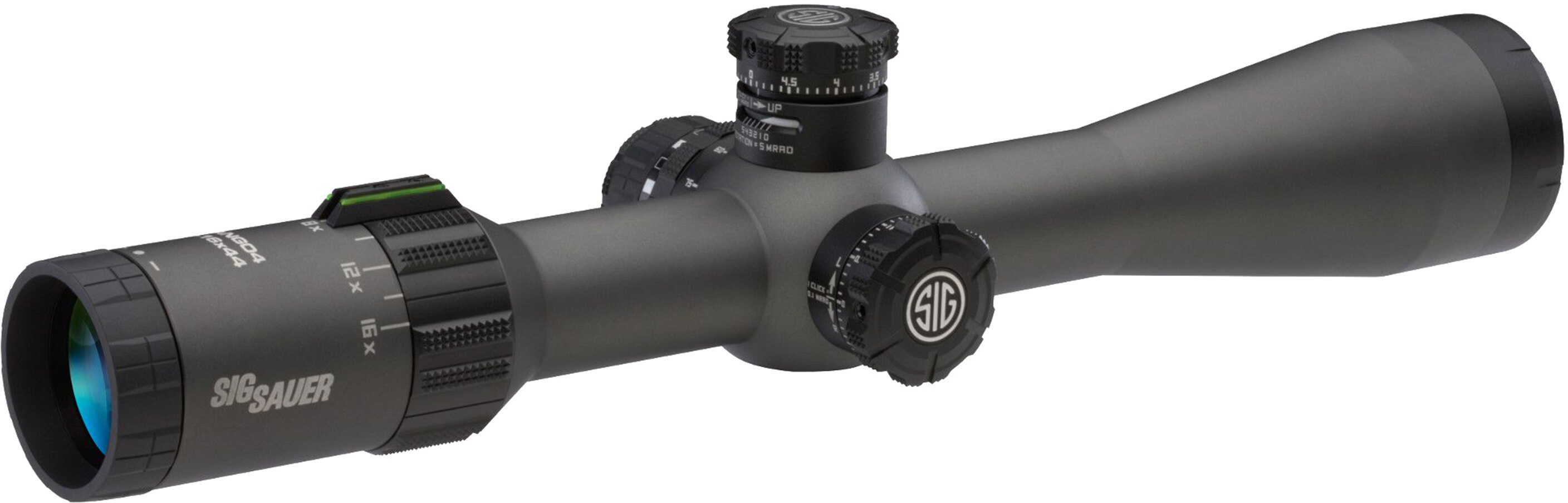 Sig Sauer Electro-Optics SOT44113 Tango4 4-16x 44mm Obj 24.10-6.30 ft @ 100 yds FOV 30mm Tube Black Finish Illuminated M