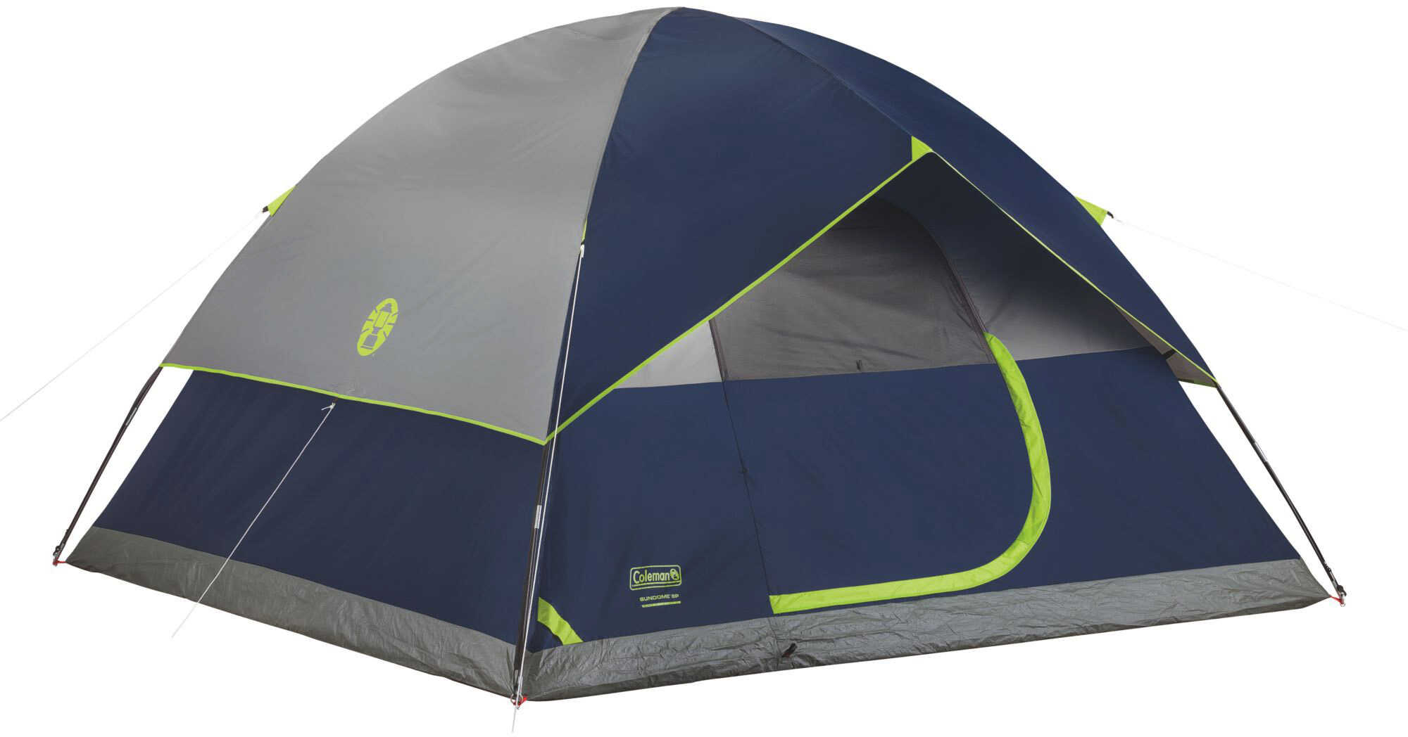 Coleman SUNDOME Tent 10'X10' 6 Person Navy/Grey