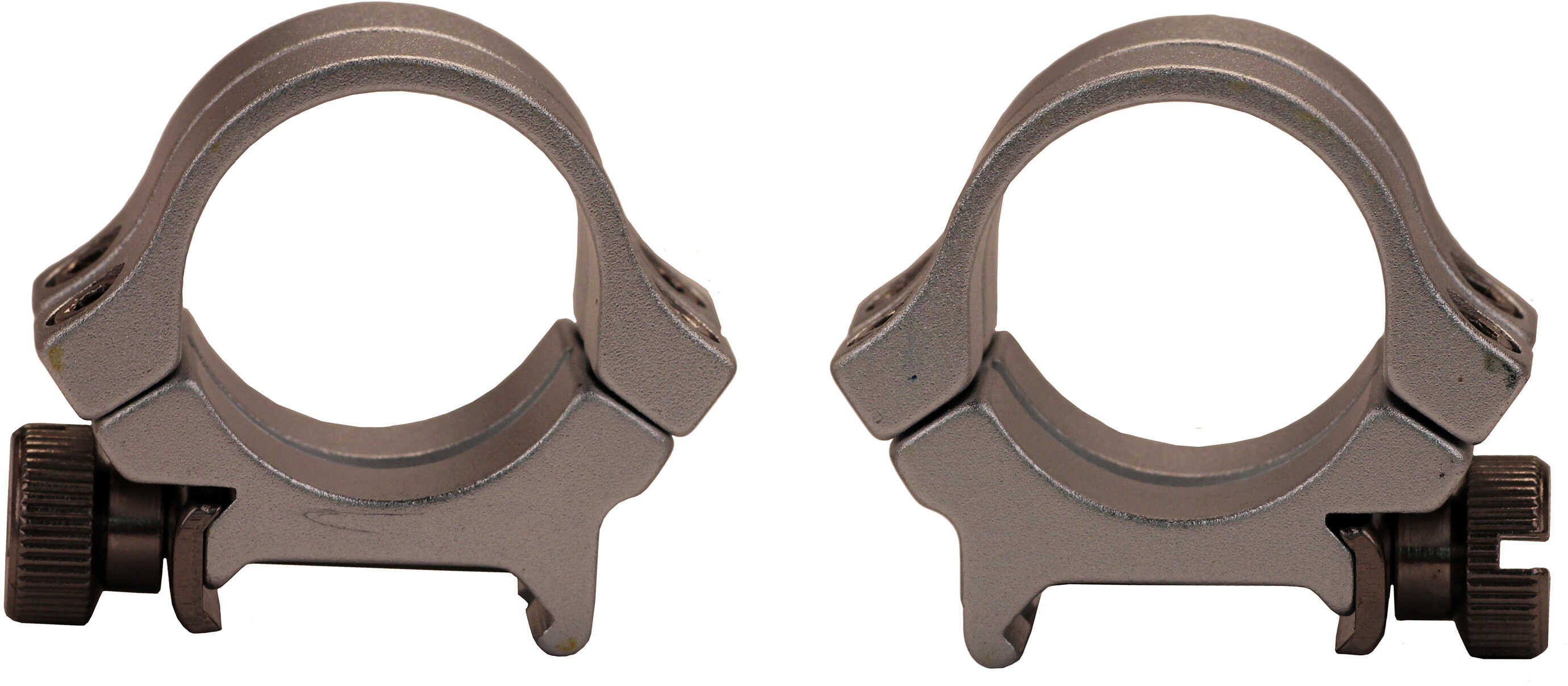 Weaver Quad Lock Detachable Scope Rings 1" Medium - Silver