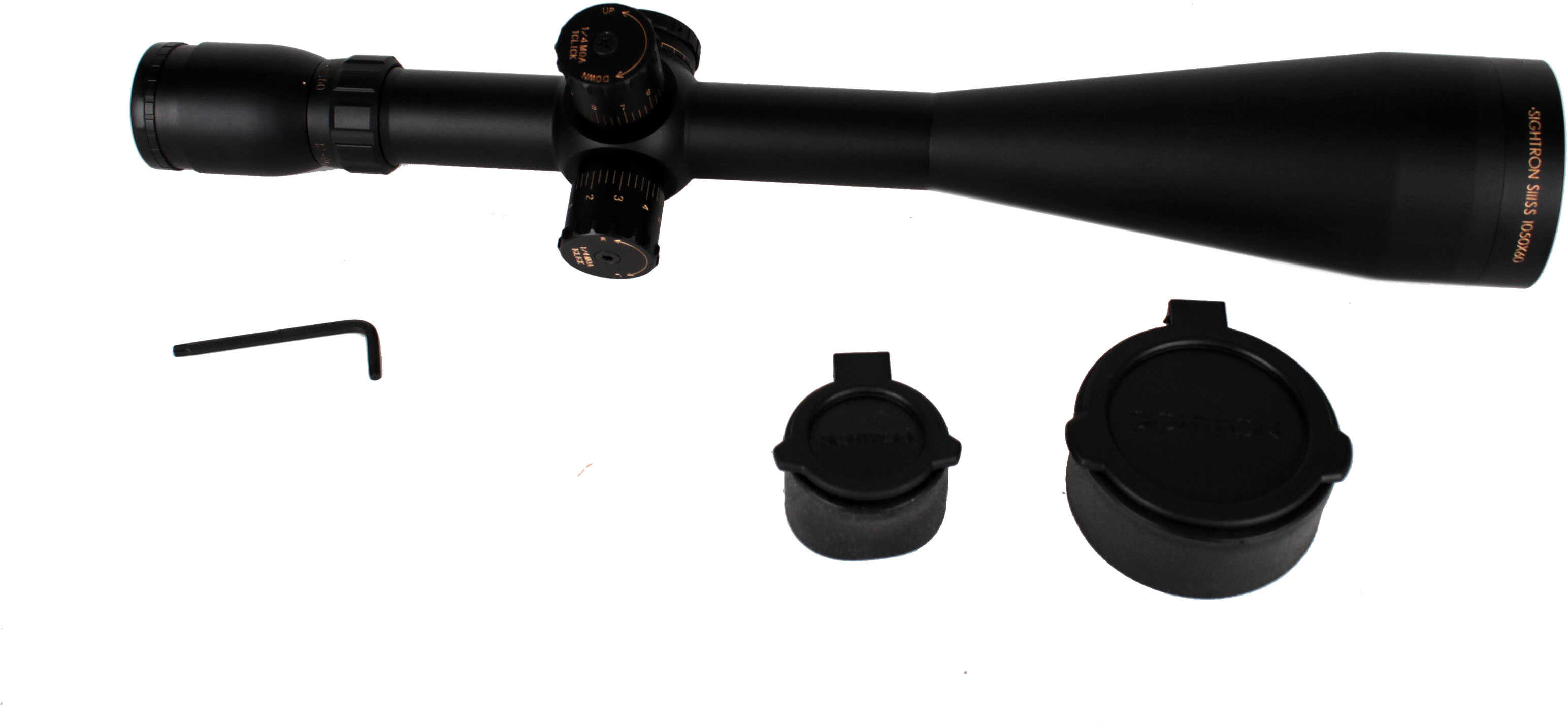 Sightron SIIISS 10-50X60mm Long Range With MOA Reticle 30mm Tube Matte Finish