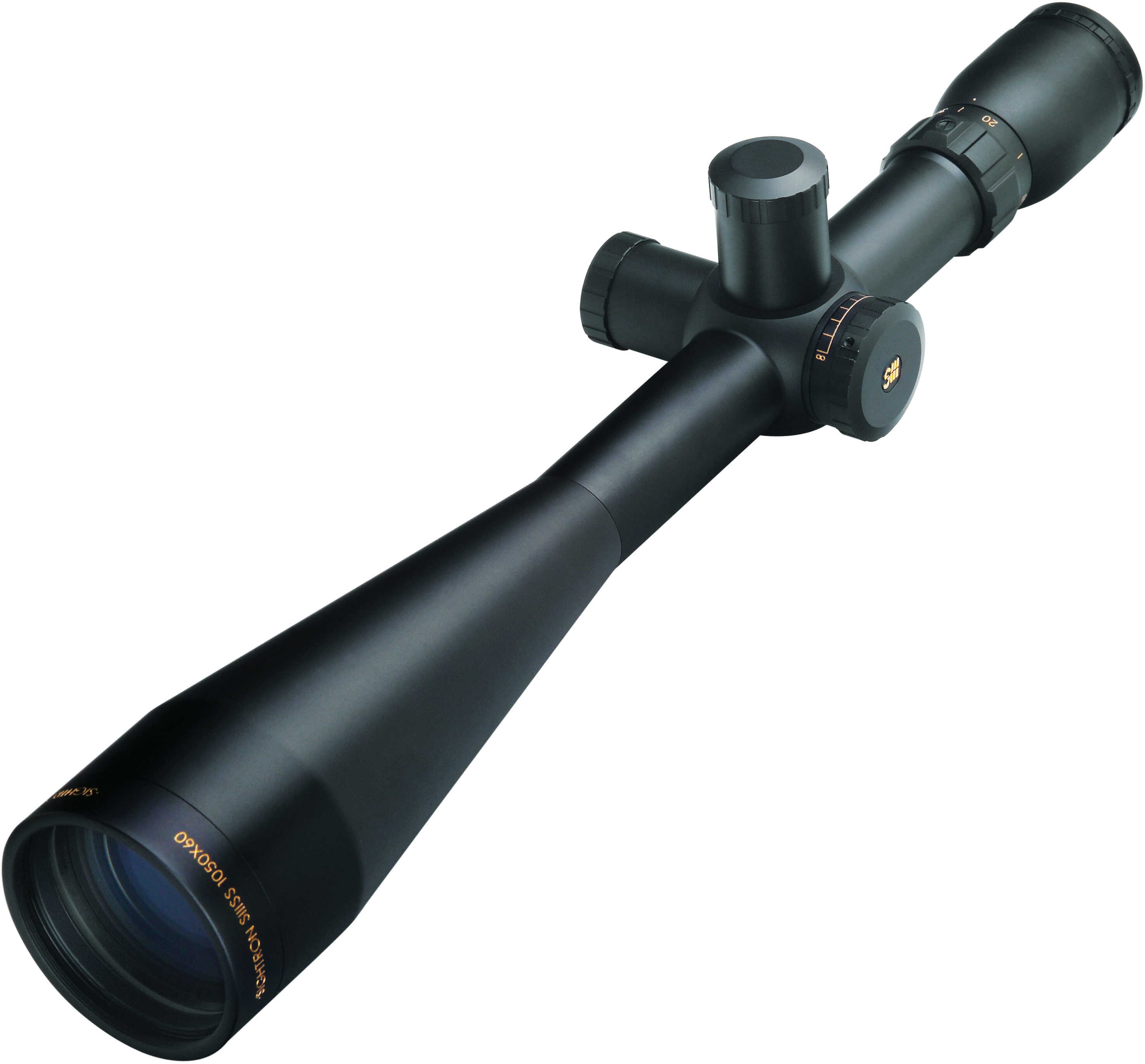 Sightron SIIISS 10-50x60mm Long Range With Fine Crosshair (LRFCH) Reticle Matte Finish