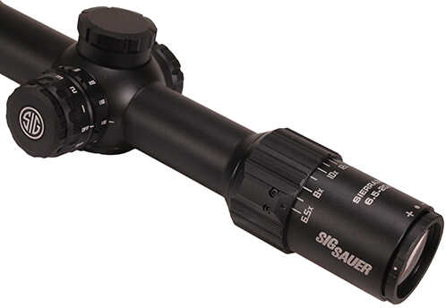 Sig Sauer Sierra3BDX 6.5-20x52mm 30mm SFP SF BDX-R1 Digital Ballistic Reticle 0.25 MOA Black Rifle Scope