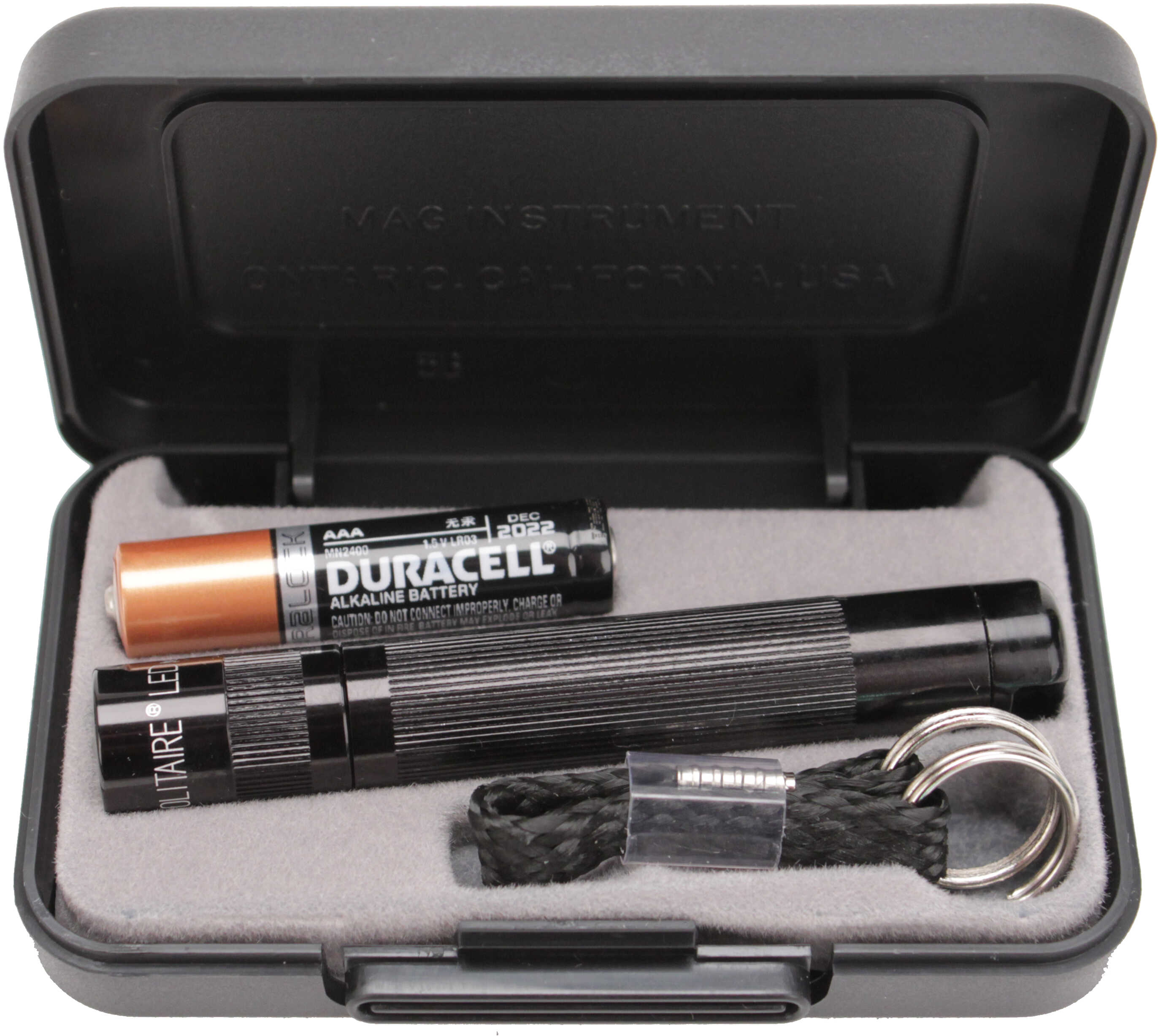 MagLite Solitaire LED AAA Flashlight Presentation Box Black