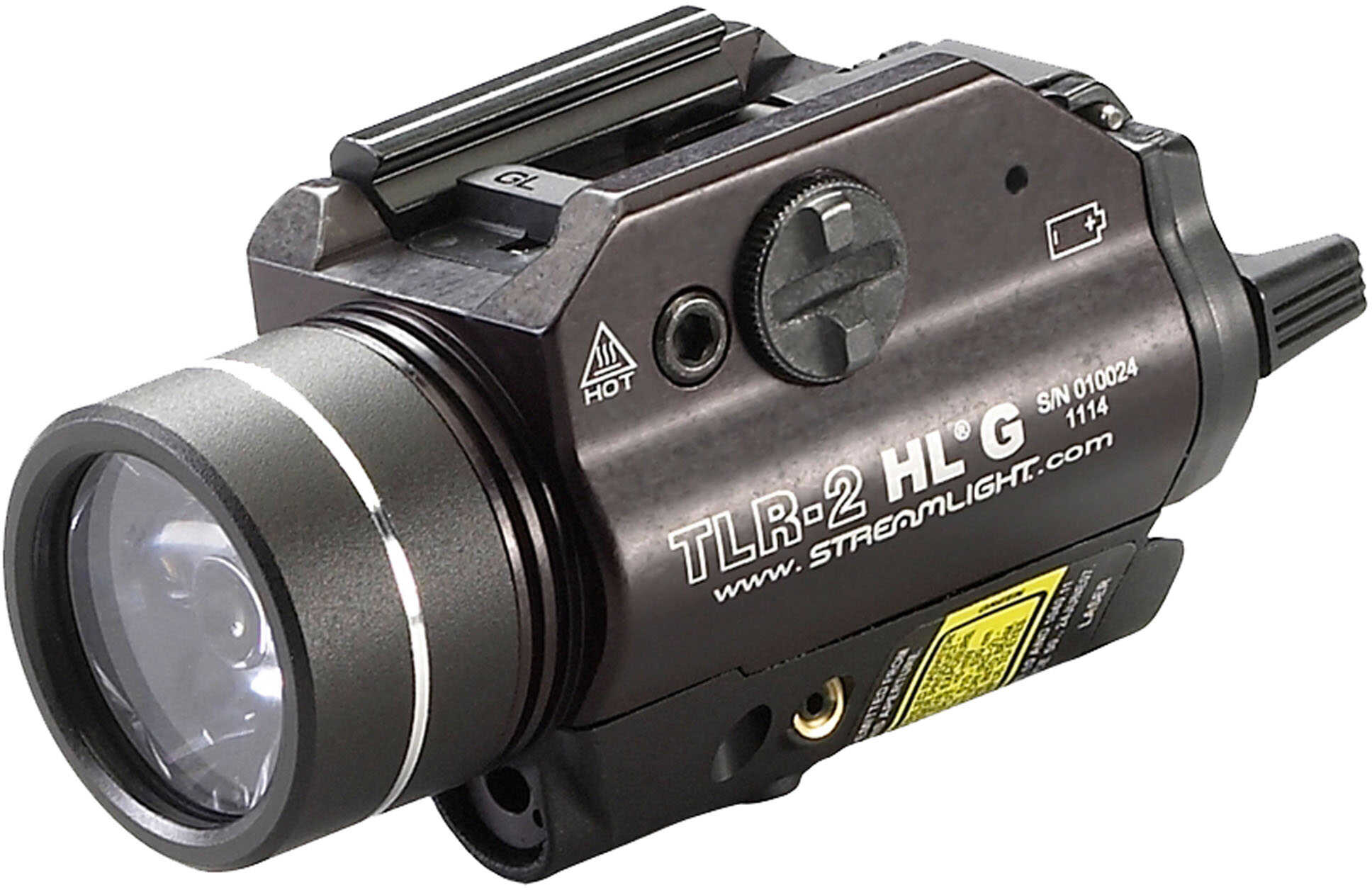 Streamlight TLR-2 HL G Rail Mounted Flashlight With Green Laser
