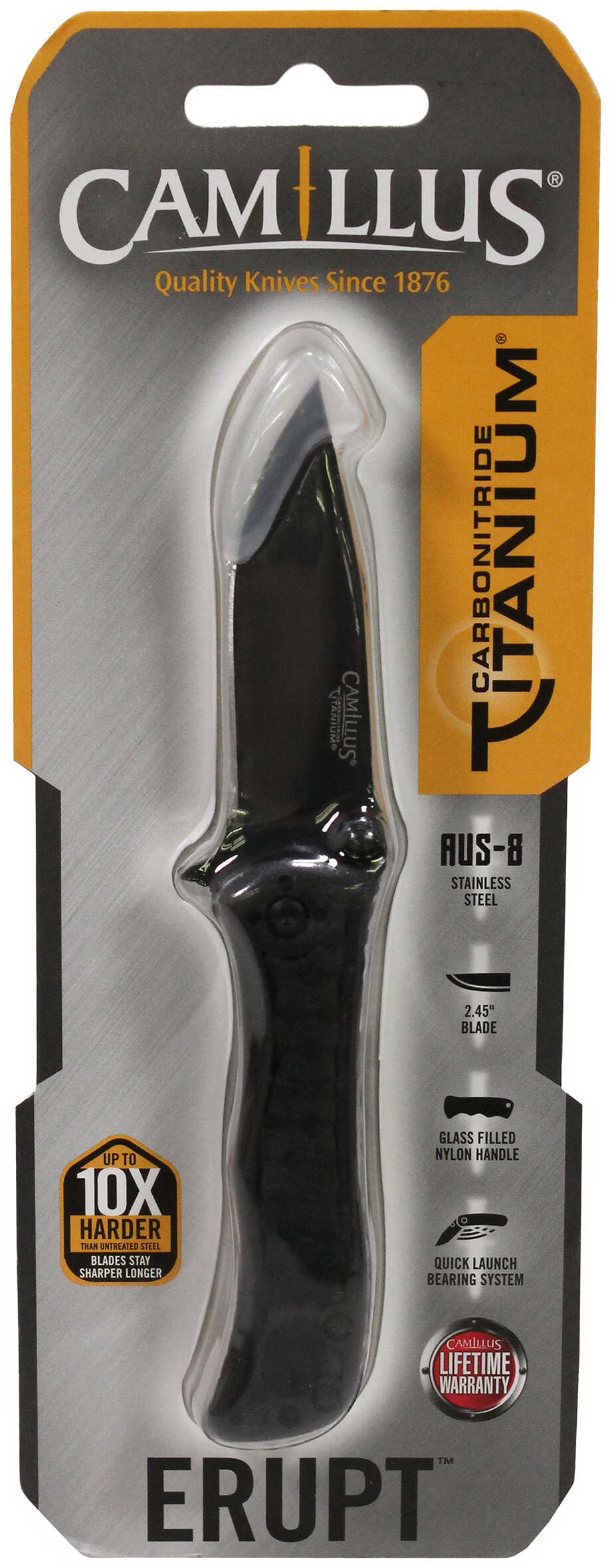 Camillus Erupt 5.5 inch Folding Knife 2.45 Blade