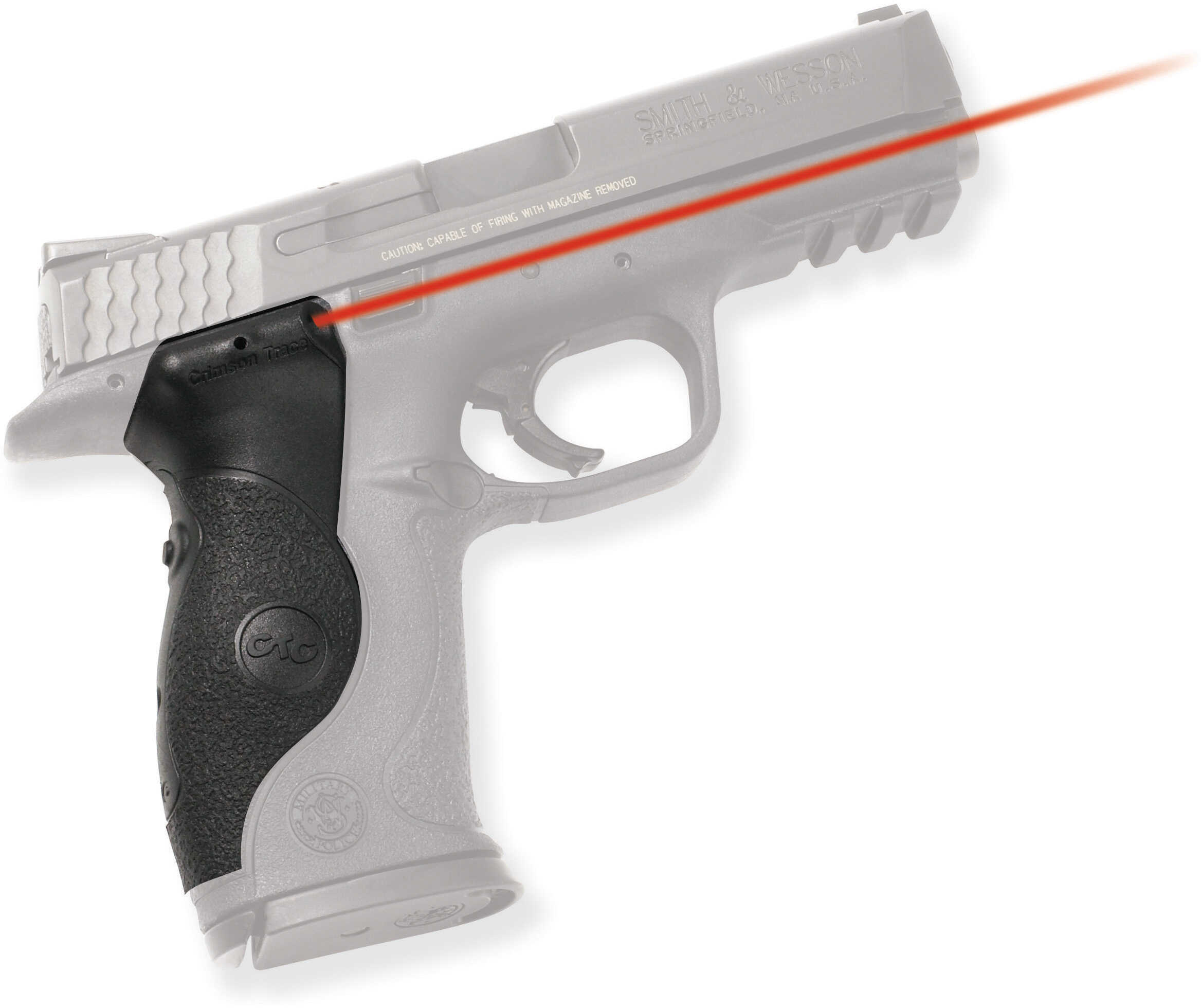 Crimson Trace Smith & Wesson Lasergrips for M&P Red