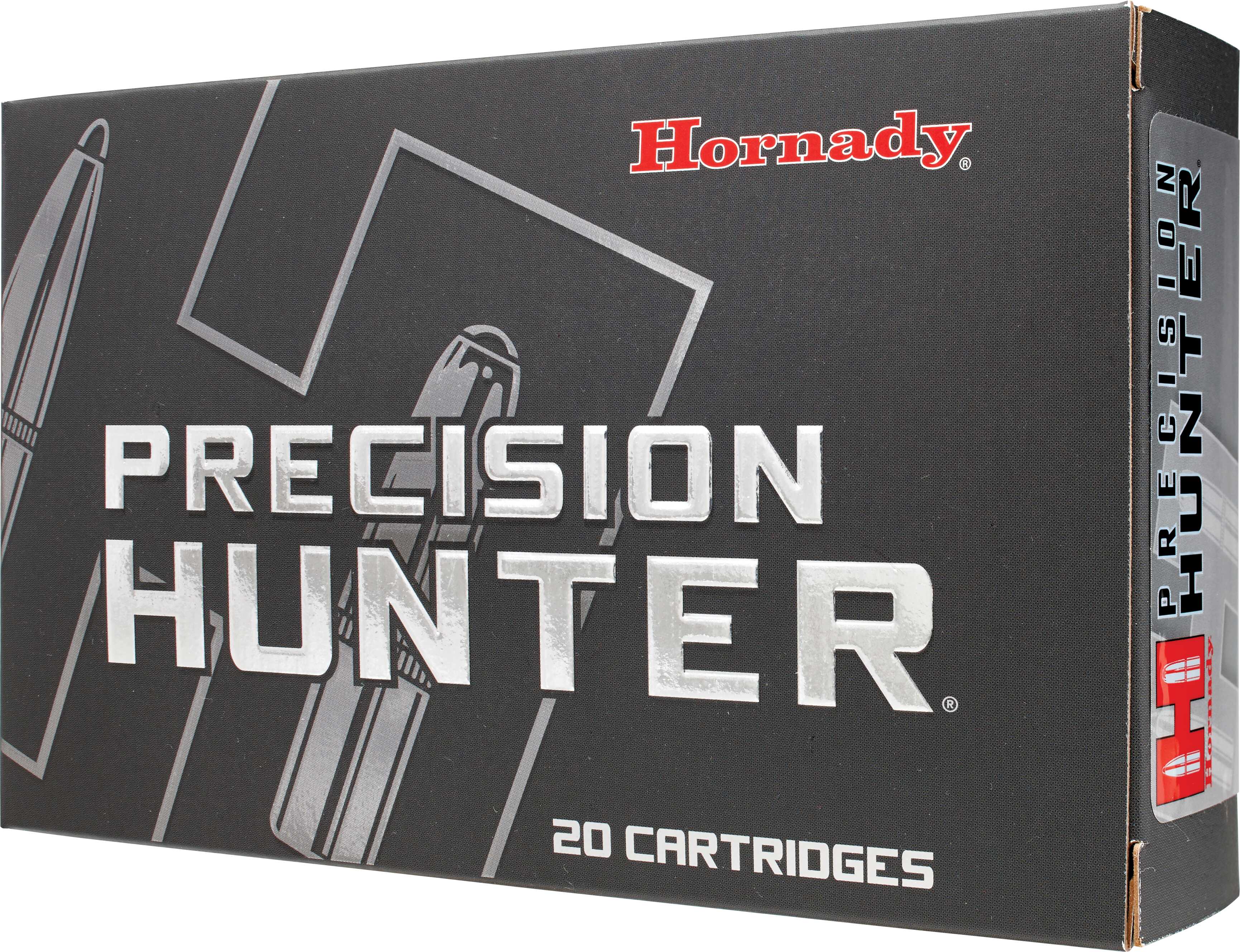 Hornady Precision Hunter Rifle Ammunition 7mm-08 Rem 150 Gr ELD-X 2770 Fps 20/ct