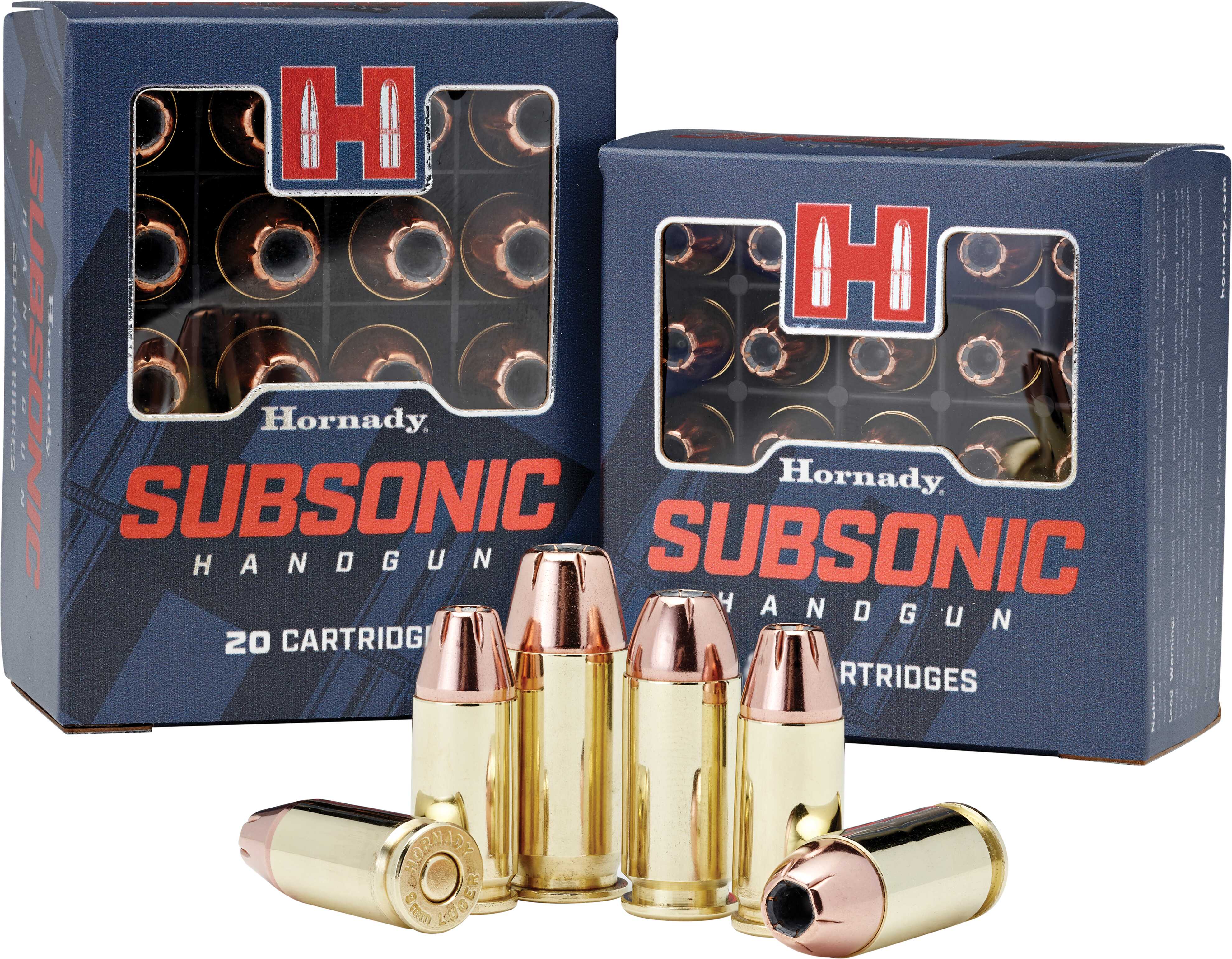 9mm Luger 147 Grain Jacketed Hollow Point 25 Rounds Hornady Ammunition