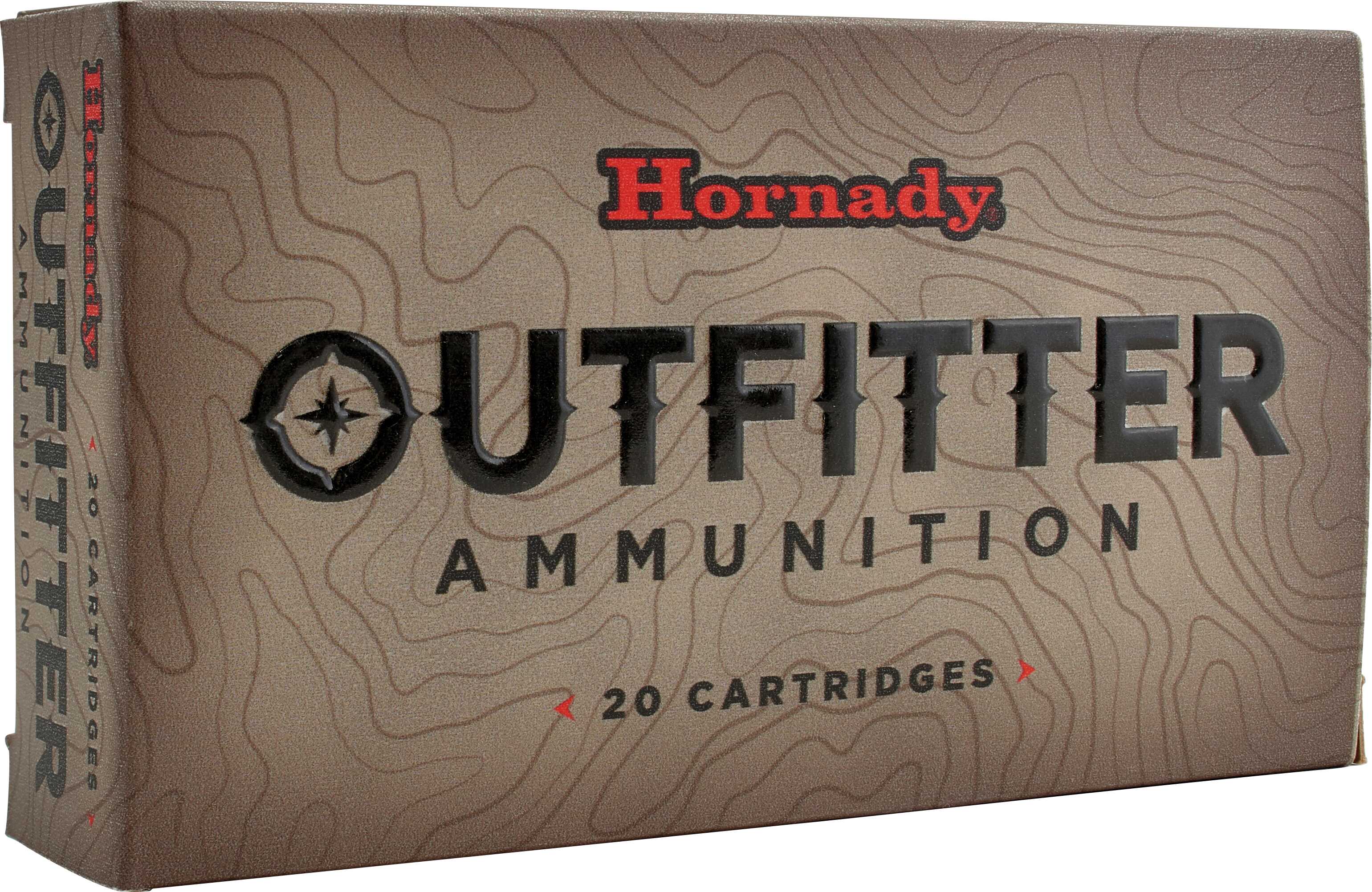 Hornady 804574 Outfitter Hunting 243 Win 80 Gr Copper Alloy Expanding (CX) 20 Per Box/ 10 Cs