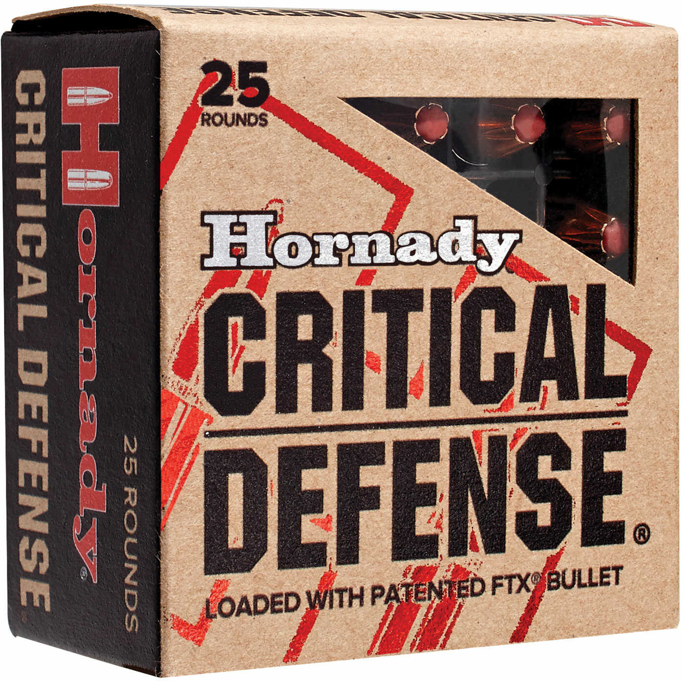 Ammo 32 Auto 60 Gr FTX Critical Defense 25 Rd