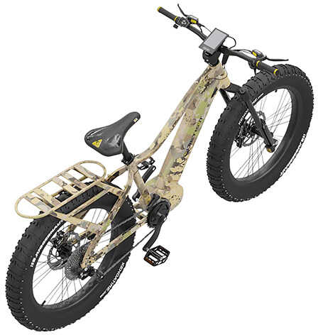 QuietKat Apex Bike Veil Caza Camo Large 6'+/SRAM 9-Speed/750 Watt Motor/20 Mph Speed