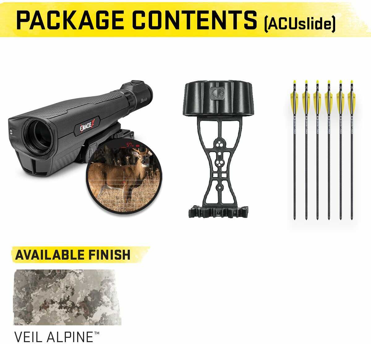 Tenpoint Flatline 460 Oracle Crossbow Package Acuslide Burris Rangefinding Scope Model: Cb23008-6869