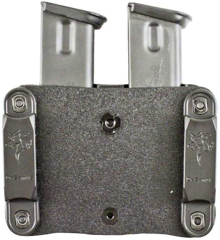 Desantis Quantico Mag Pouch Ambidextrous Black SGL STK 10MM/45 & S&W M&P Shield 9/40/45 Kydex A87KJLLZ0