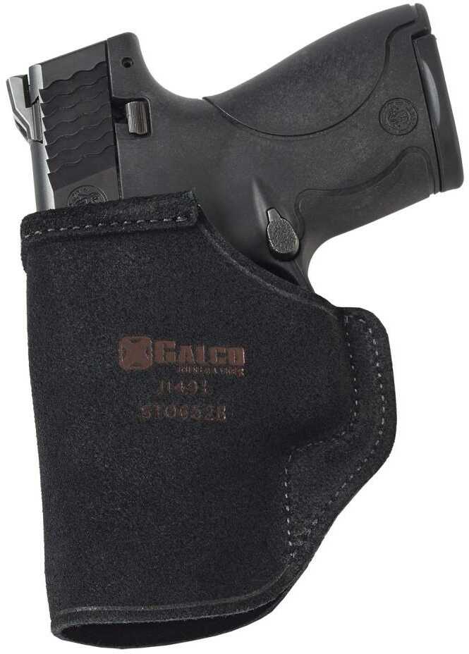 Galco Sto600b Stow-n-go Inside The Pants 3.25" Barrel for Glock 42 Steerhide Center Cut Black