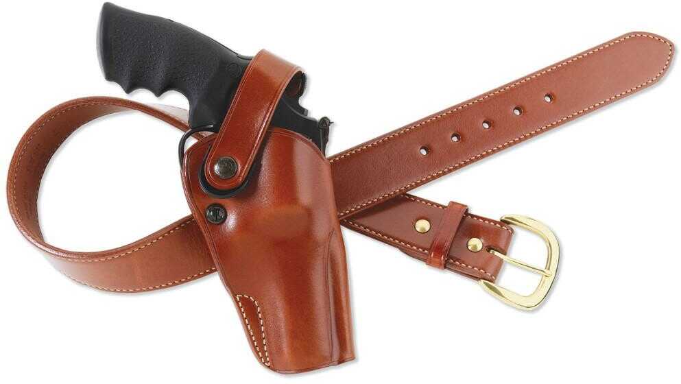 GALCO Dao Belt Holster RH Leather S&W L Fr 686 6" Tan