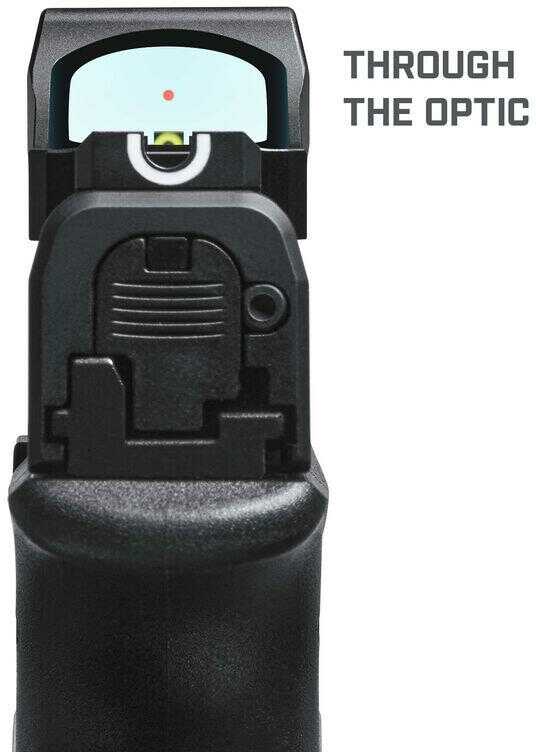 Bushnell RXU200 RXU 200 Reflex Black 1X21mm, 6 MOA Red Dot Reticle, Fits Glock 43/S&W Shield/Springfield Hellcat