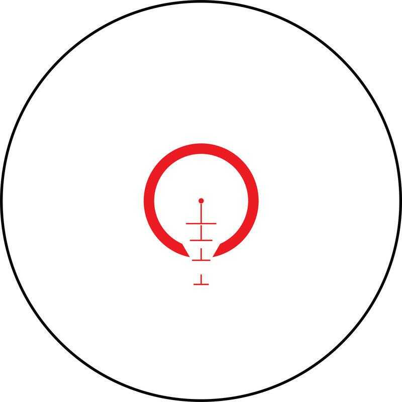 Bushnell AR71624I AR Black 1-6X24mm 30mm Tube, Illuminated .223/5.56 BDC Reticle