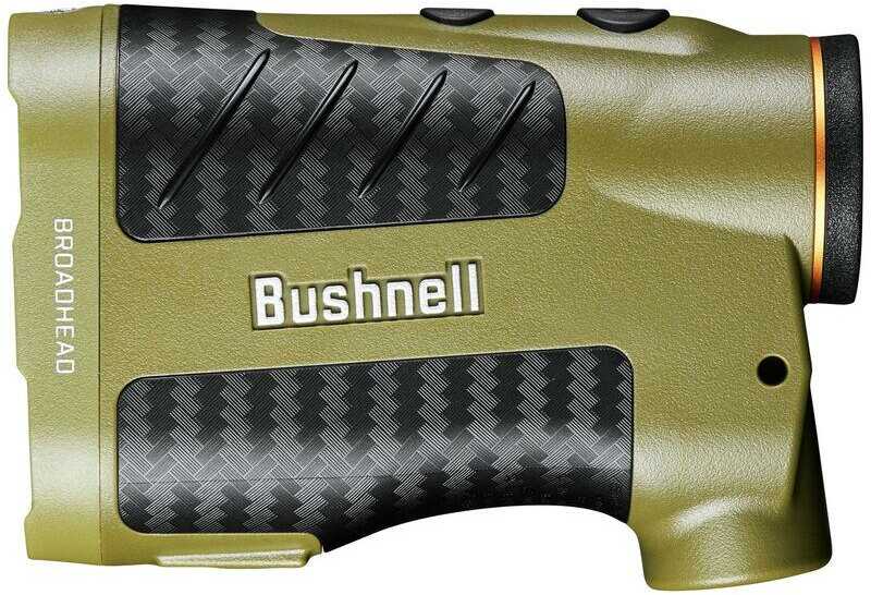Bushnell LA1500Ad Broadhead Laser 6X25mm 1500 yds Max Distance, Green Aluminum