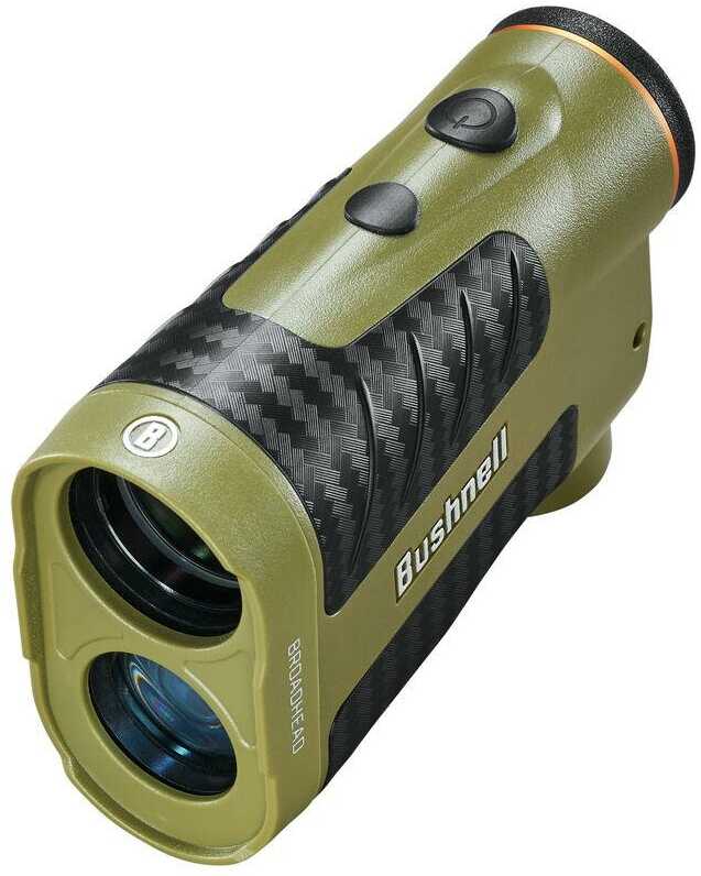 Bushnell LA1500Ad Broadhead Laser 6X25mm 1500 yds Max Distance, Green Aluminum