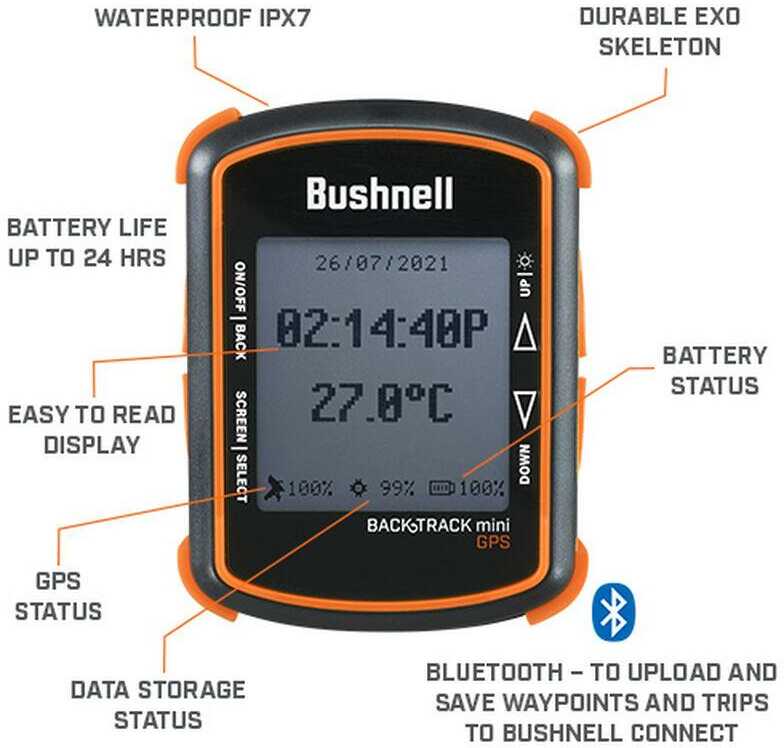 Bushnell Backtrack Mini GPS Black-img-4