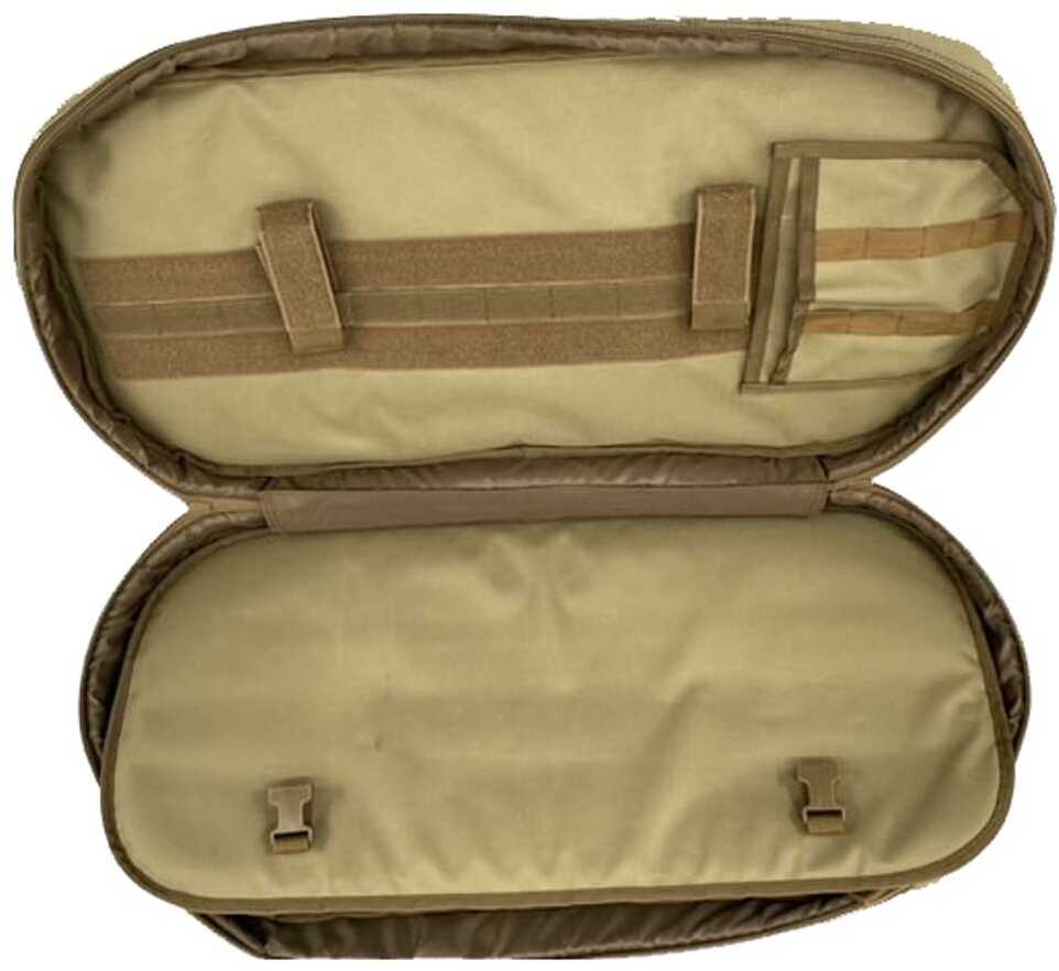 Advance Warrior Solutions Frame 28" AR Pistol/SBR Case Tan With Backpack Straps