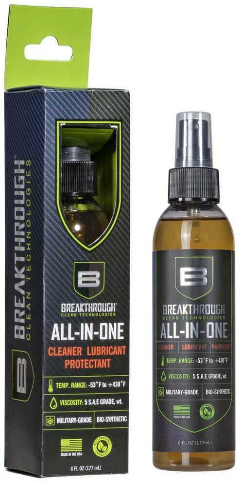 Breakthrough Clean 6Oz All-In-One Cleaner/Lubricant/Protectant 6 Oz Spray Bottle