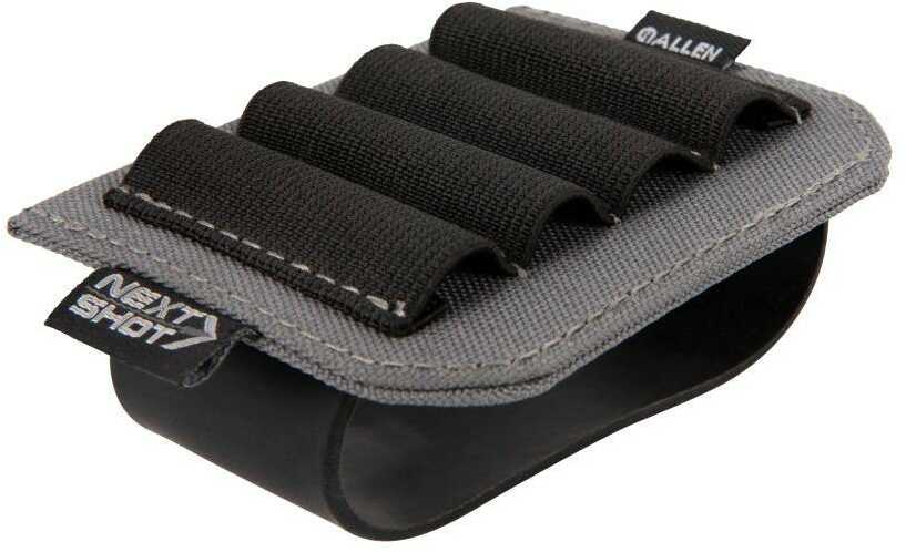 Allen 8208 Next Shot Carrier Rifle .223 - 300 Win Caliber 4 Cartridges Black Silicone Band